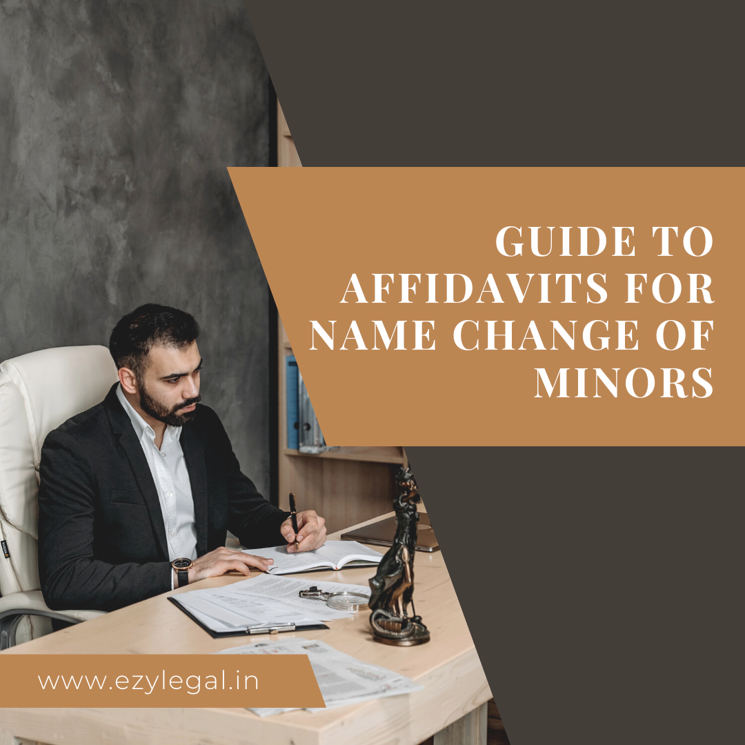 Guide to Affidavits for Name Change of Minors